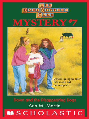 cover image of Dawn and the Disappearing Dogs